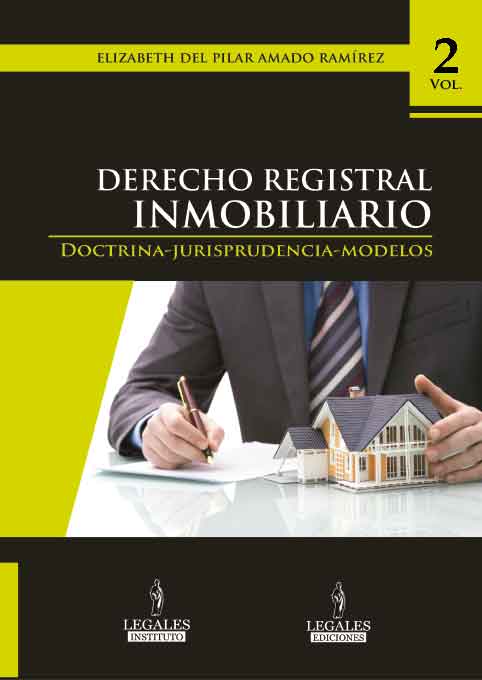 Portada DERECHO REGISTRAL INMOBILIARIO VOLUMEN 2
