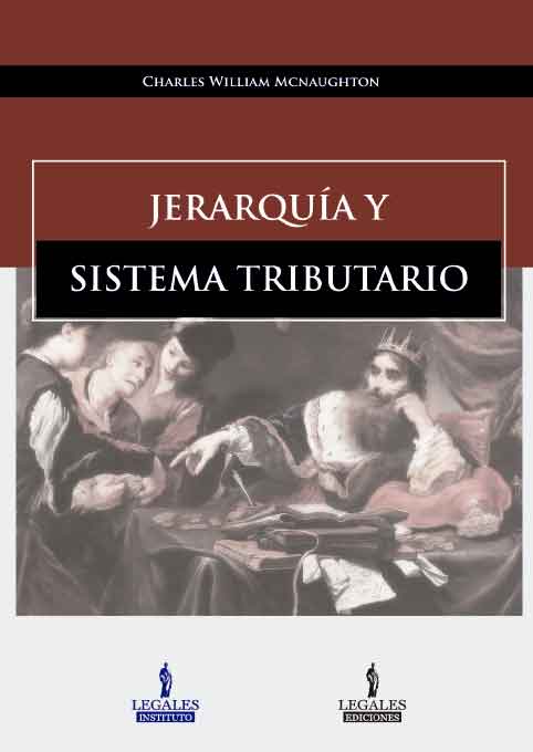 Portada JERARQUï¿½A Y SISTEMA TRIBUTARIO