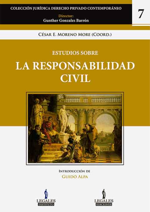 Portada ESTUDIOS SOBRE LA RESPONSABILIDAD CIVIL