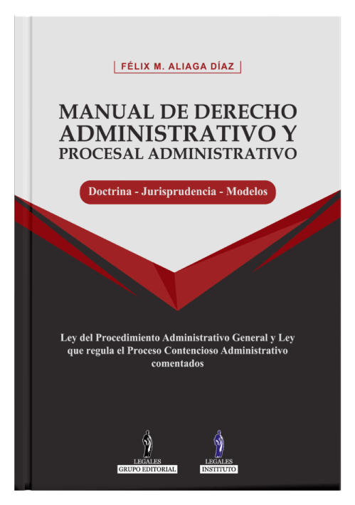 Portada MANUAL DE DERECHO ADMINISTRATIVO Y PROCESAL ADMINISTRATIVO 2021 â€“ Doctrina â€“ Modelos â€“ Jurisprudencia