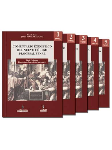 Portada COMENTARIO EXEGETICO DEL NUEVO CODIGO PROCESAL PENAL - TOMO 4