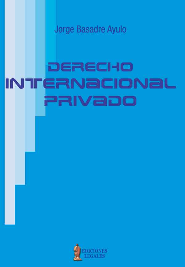 Portada DERECHO INTERNACIONAL PRIVADO