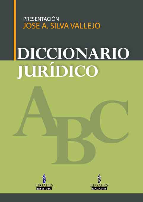 Portada DICCIONARIO JURï¿½DICO