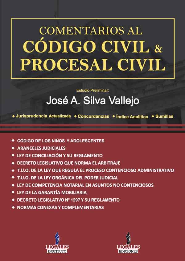 Portada COMENTARIOS AL CÓDIGO CIVIL & PROCESAL CIVIL