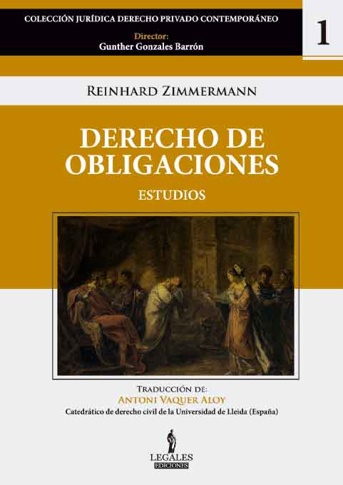 Portada DERECHO DE OBLIGACIONES ESTUDIOS