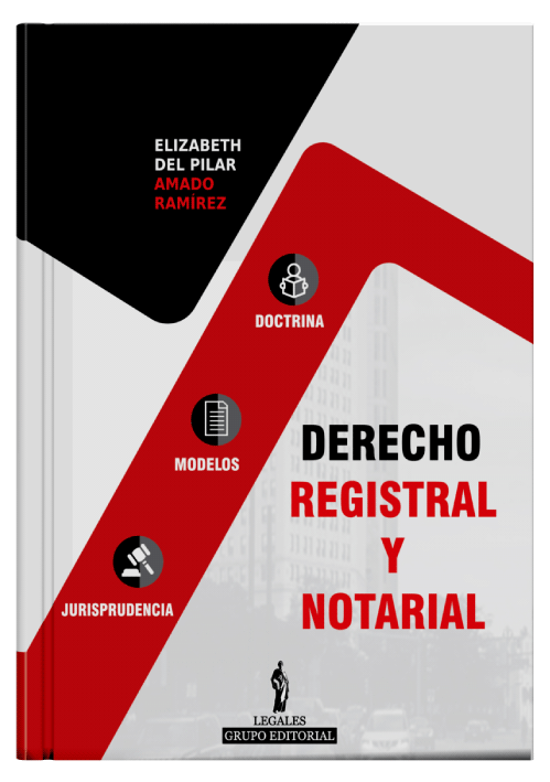 Portada DERECHO REGISTRAL Y NOTARIAL